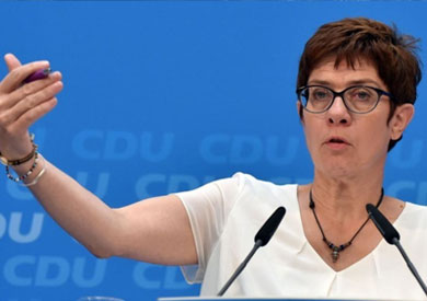 رئيسة الحزب المسيحي الديمقراطي الألماني، أنيجريت كرامب-كارنباور