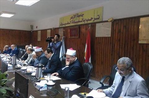 اجتماع مجلس جامعة الأزهر
