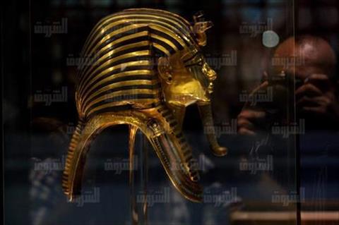 أفتتاح معرض لمقتنيات الملك توت عنخ امون بالمتحف المصري تصوير احمد عبد الجواد