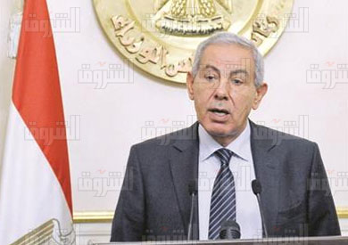 طارق قابيل وزير الصناعة تصوير سليمان العطيفى