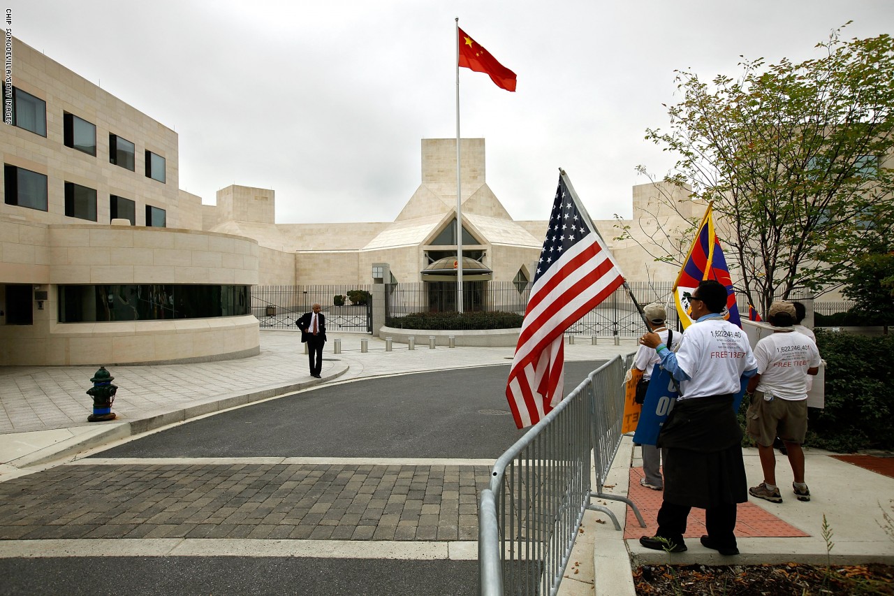 السفارة الصينية في واشنطن