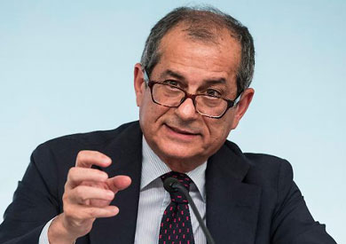 وزير المالية الإيطالي جيوفاني تريا