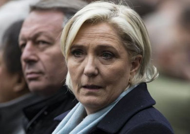 مارين لوبن مرشحة حزب الجبهة الوطنية (اليمين المتطرف) في الانتخابات الرئاسية