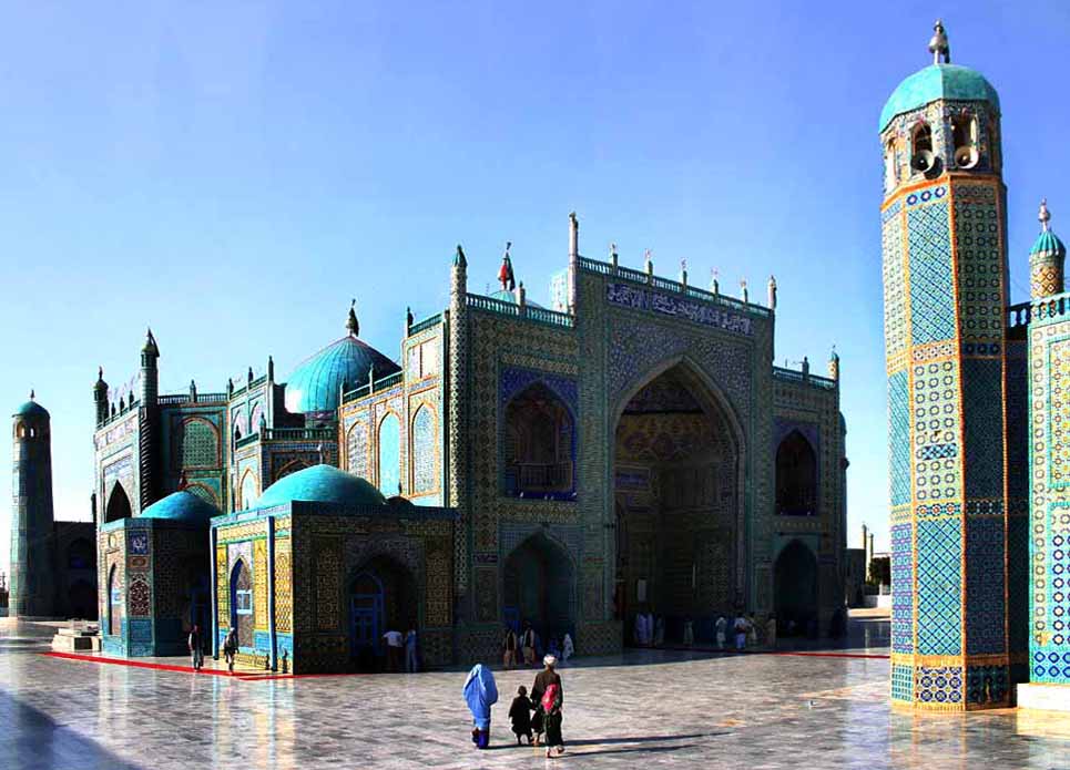 المسجد الأزرق في أفغانستان
