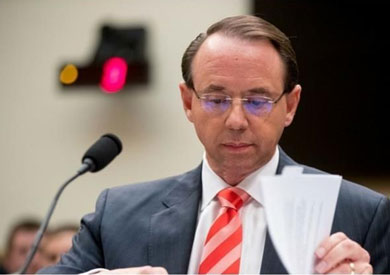 نائب المدعي العام نائب وزير العدل "رود روزنشتاين"