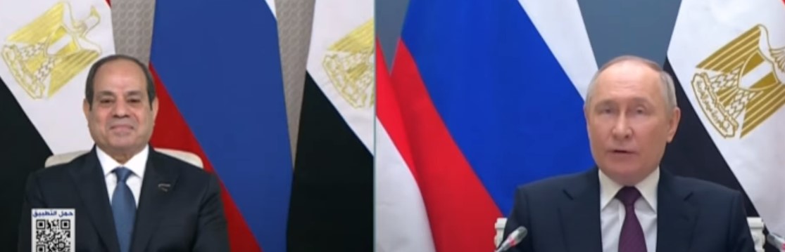 بوتين: مصر صديق وشريك استراتيجي لروسيا