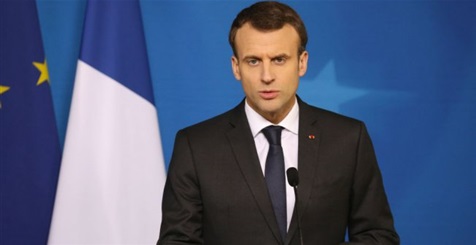 الرئيس الفرنسى إيمانويل ماكرون