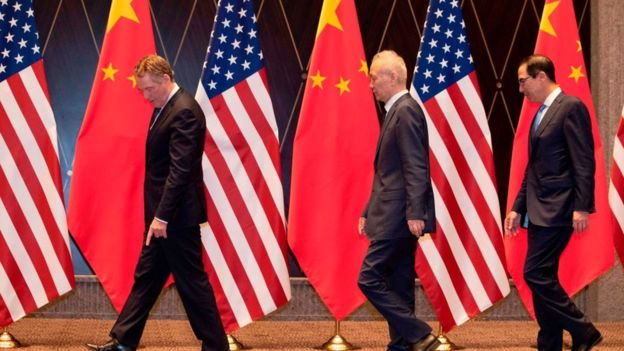 كان مفاوضون تجاريون أمريكيون وصينيون قد عقدوا سلسلة من الاجتماعات في شنغهاي هذا الأسبوع