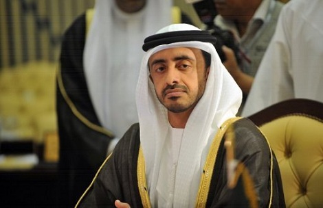 وزير خارجية الإمارات عبدالله بن زايد