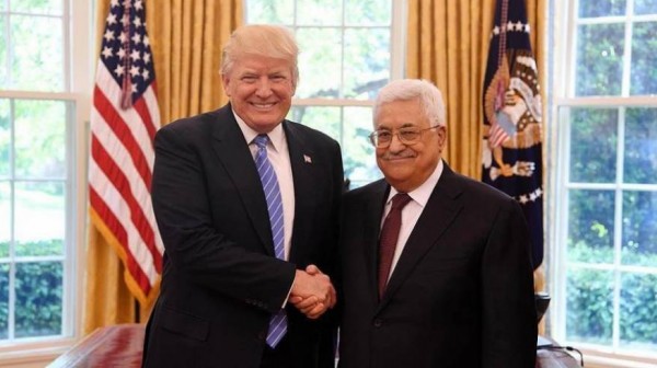 لقاء بين الرئيسان الفلسطيني والأمريكي - أرشيفية