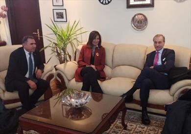 وزيرة الهجرة تبحث التعاون مع وفد إيطالي دمج الجالية المصرية وتوفير فرص عمل