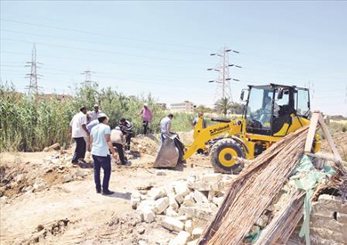 إزالة التعديات على أراضي الدولة