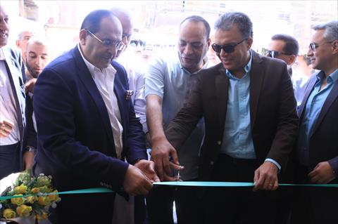 وزير النقل يفتتح المحطة