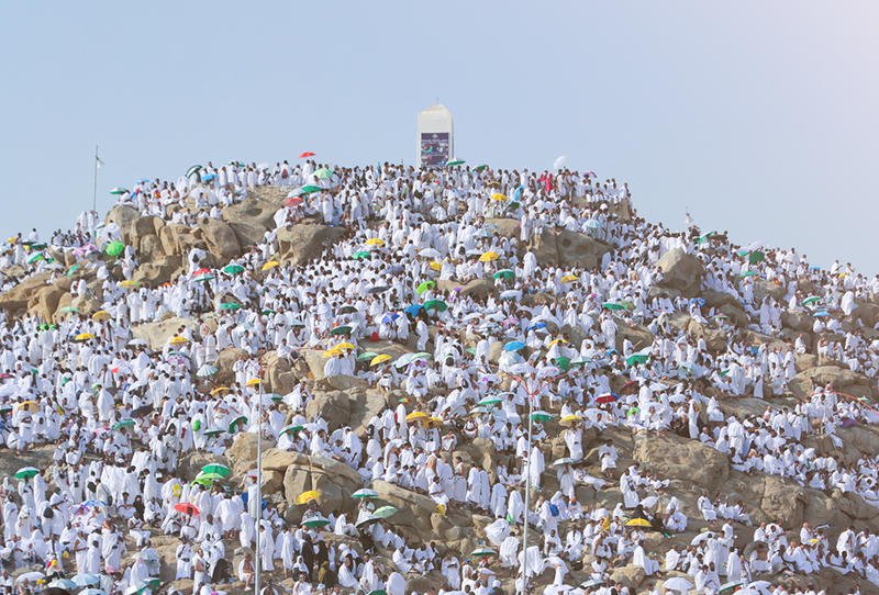 جبل سبب عرفات تسمية سبب تسمية