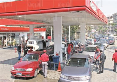 ازمة بنزين تصوير مجدى ابراهيم