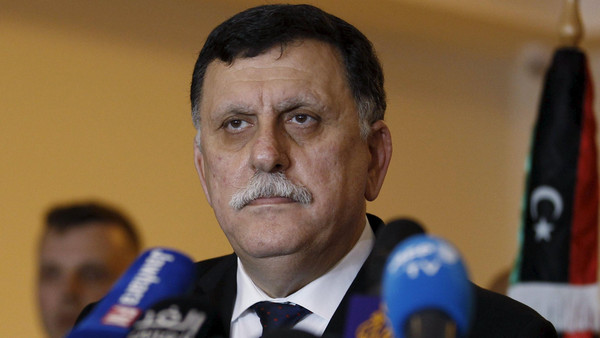 رئيس حكومة الوفاق الوطنى الليبية، فايز السراج