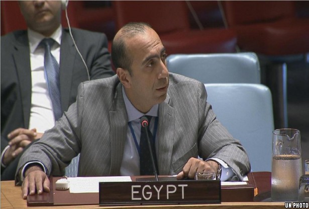 إيهاب مصطفى نائب مندوب مصر الدائم في مجلس الأمن