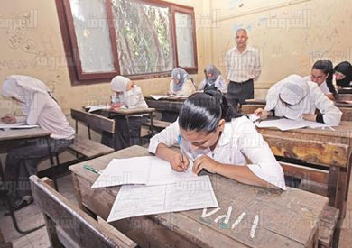 امتحان ثانويه عامة  تصوير مجدى ابراهيم