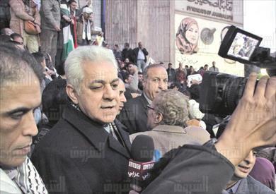 وقفه امام نقابة الصحفيين تصوير احمد عبد الفتاح