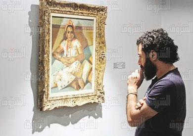 افتتاح مجمع الفنون بالزمالك قصر عائشة فهمى تصوير احمد عبد الفتاح