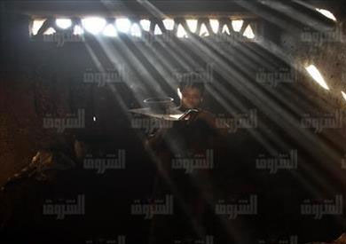 صناعة الفخار تصوير احمد عبد الفتاح