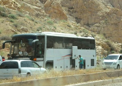 غادر المقيمون في برزة إلى مناطق أخرى في سوريا خاضعة لسيطرة المعارضة