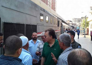 وزير النقل يتفقد محطة الجيزة - أرشيفية