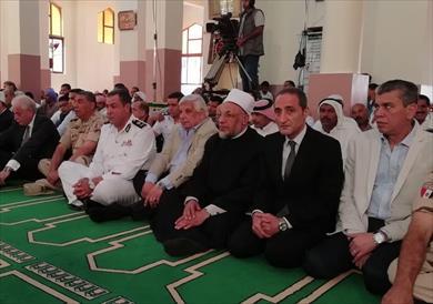 وزير الأوقاف يؤدي خطبة الجمعة من الوادي المقدس بسانت كاترين