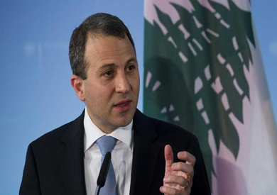 وزير الخارجية اللبناني جبران باسيل