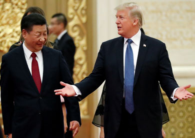 ترامب والرئيس الصيني شي جين بينج