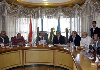 مجلس نقابة الصحفيين برئاسة عبد المحسن سلامة