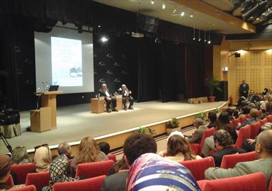 محاضرة الدكتور مصطفى الفقي بمكتبة الإسكندرية