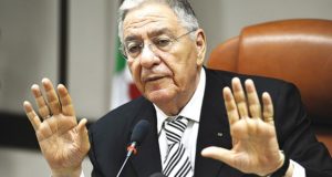 جمال ولد عباس الأمين العام لحزب جبهة التحرير الوطني الموالي للسلطة