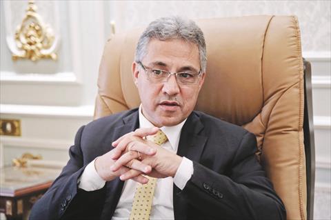 احمد السجيني رئيس لجنة الادارة المحلية بمجلس النواب تصوير لبنى طارق