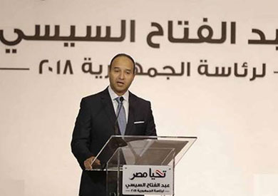 محمد بهاء أبو شقة المتحدث باسم حملة الرئيس عبد الفتاح السيسي