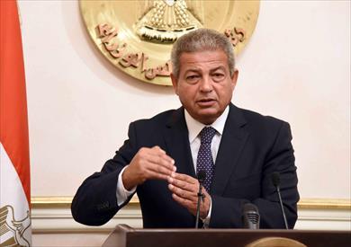 خالد عبد العزيز وزير الشباب والرياضة