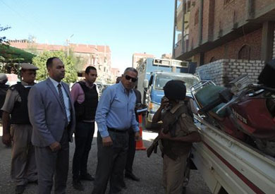 مدير أمن الفيوم يتفقد خدمات تأمين الكنائس