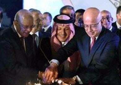 شريف إسماعيل وعلي عبد العال والسفير أحمد قطان