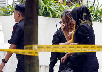 المتهمتان في طريقهما إلى المحكمة - أرشيفية