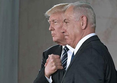 الرئيس الأمريكي دونالد ترامب ورئيس الوزراء الإسرائيلي بنيامين نتنياهو