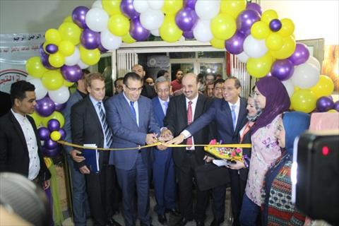 افتتاح معرض البرامج النوعية خلال فعاليات المهرجان التعريفي الثاني للطلاب الوافدين بجامعة المنصورة