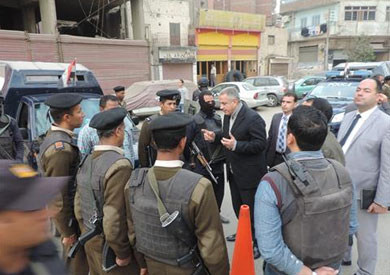 مدير أمن الفيوم يتفقد التمركزات الأمنية