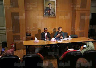 ندوة طلعت اسماعيل بالاسكندرية تصوير رافي شاكر