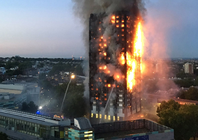 حريق برج جرينفيل
