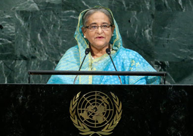 رئيسة وزراء بنجلاديش الشيخة حسينة واجد