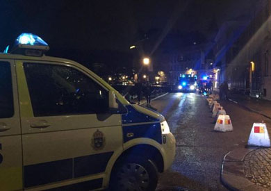 الشرطة في مكان الحادث