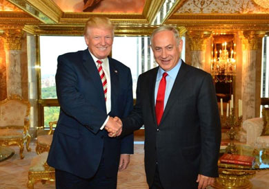 ترامب ورئيس الوزراء الإسرائيلي بنيامين نتنياهو - أرشيفية