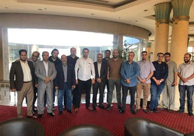 قنصل ليبيا في اجتماعه بالدبلوماسيين