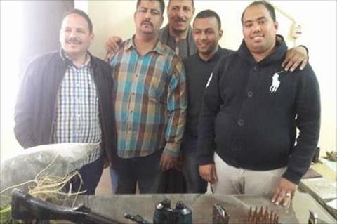 العثورة نصف فدان مزروع بنبات الباتجو المخدر وبندقية إسرائيلي داخل جزيرية بنهر النيل ببنى سويف