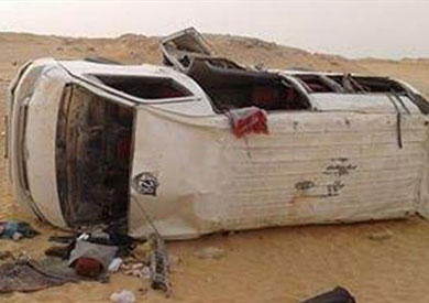 انقلاب ميكروباص - أرشيفية